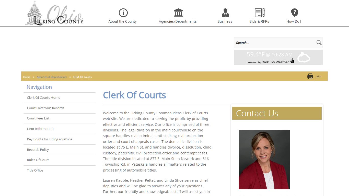 Licking County - Clerk Of Courts